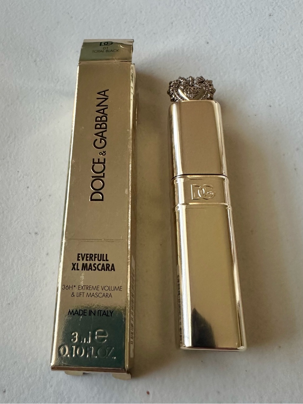Dolce & Gabbana Everfull XL Mascara 01 Total Black Extreme Volume/Lift NB